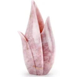 PV07 Vaso di quarzo rosa