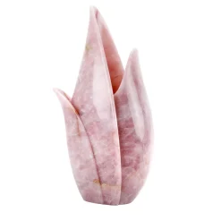 PV07 Vaso di quarzo rosa