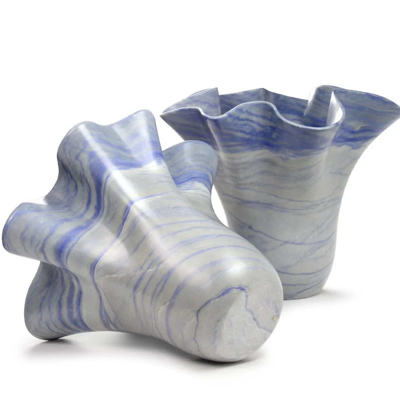 PV05 Vaso scultoreo Azul Macaubas