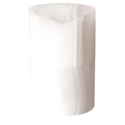 Qui e ora Vaso di onice bianco #3