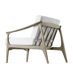 Quiete Walnut Lounge Chair #2