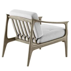Quiete Walnut Lounge Chair #2