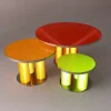 Reflective Collection - Tavolino rotondo arancione