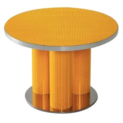 Reflective Collection - Tavolino rotondo arancione