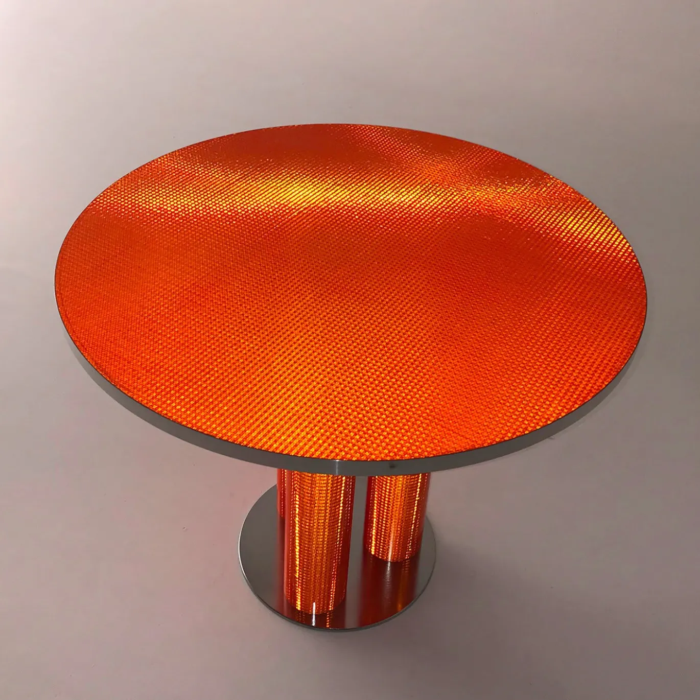 Reflective Collection - Tavolino rotondo rosso
