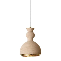 7308/R Lampada a sospensione Allegra rosa sabbiato