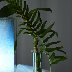 Rocklumìna Lampada da tavolo sferica XXS Azzurro
