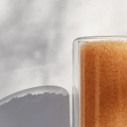 Rocklumìna Lampada da tavolo sferica M arancione