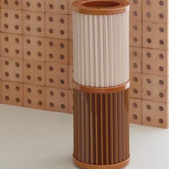Rombini B VAso Marrone e Rosa di Ronan e Erwan Bouroullec