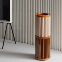 Rombini B VAso Marrone e Rosa di Ronan e Erwan Bouroullec