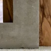Ruderi 03 Scultura in Legno d'Ulivo e Pietra Leccese