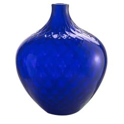 Samarcanda Vaso decorativo medio blu Balloton