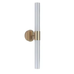 Sbàrlusc Grande Applique trasparente e dorata