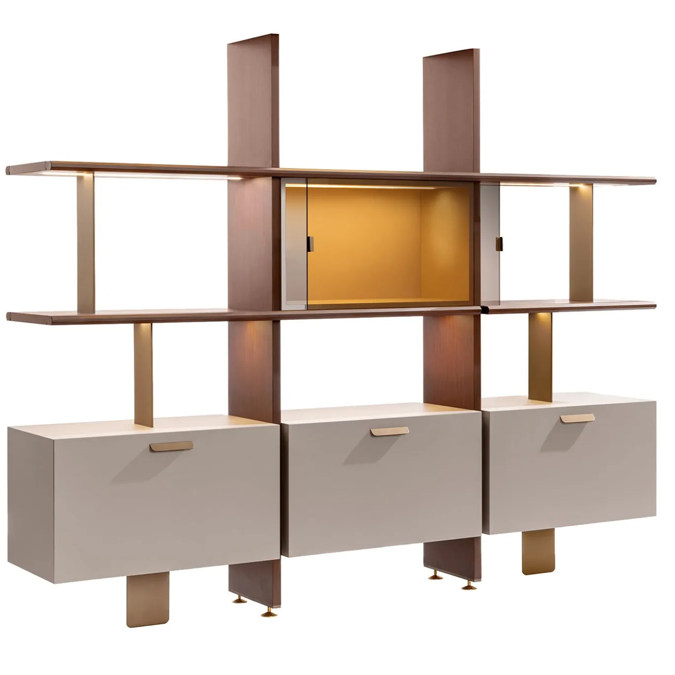 Scaffale a muro Duo Small