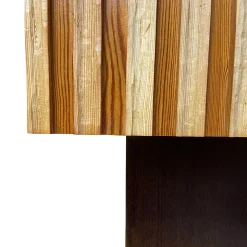 Scolpizio Credenza Asimmetrica in Wengè e Larice