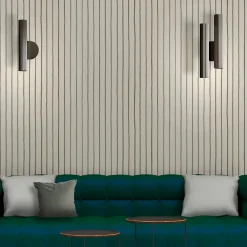Sconce Lustrin in ottone canna di fucile