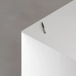 Scrivania da esterno in ferro bianco Touch Me