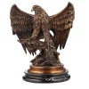 Scultura Aquila in bronzo