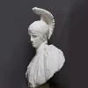 Scultura Ares in Gesso Bianco