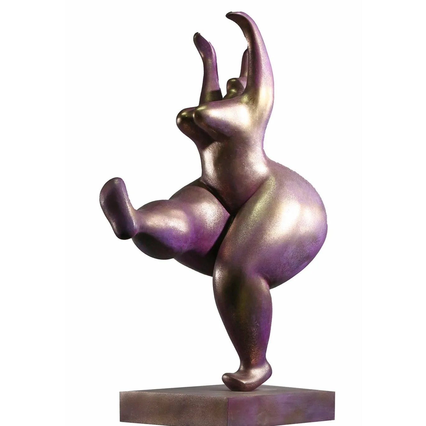 Scultura Ballerina Moderna in bronzo