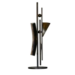 Scultura decorativa astratta Gear in ferro di Lorenzo Quadalti
