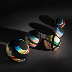 Scultura Decorativa Kosmos B in Ceramica di Jean-Christophe Clair