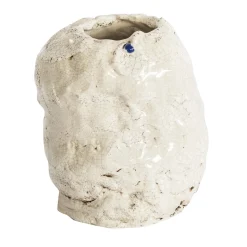 Scultura Decorativa Pastiche in ceramica bianca