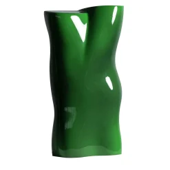 Scultura di busto femminile verde