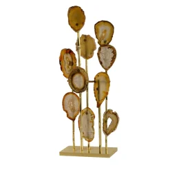 Scultura di canne di bambù in agata