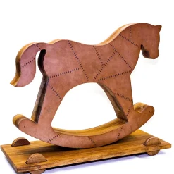 Scultura di cavallo a dondolo Isabelle