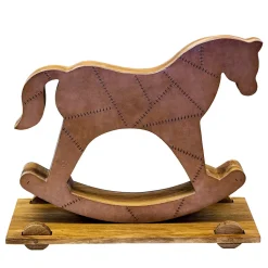 Scultura di cavallo a dondolo Isabelle