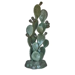 Scultura di fico d'India verde