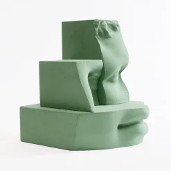Scultura di Hermes verde