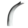 Scultura di stelo bianco
