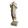 Scultura di torso femminile drappeggiato