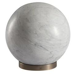 Scultura Fermacarte Gravity Zodiac Pesci Nettuno in Marmo Grigio