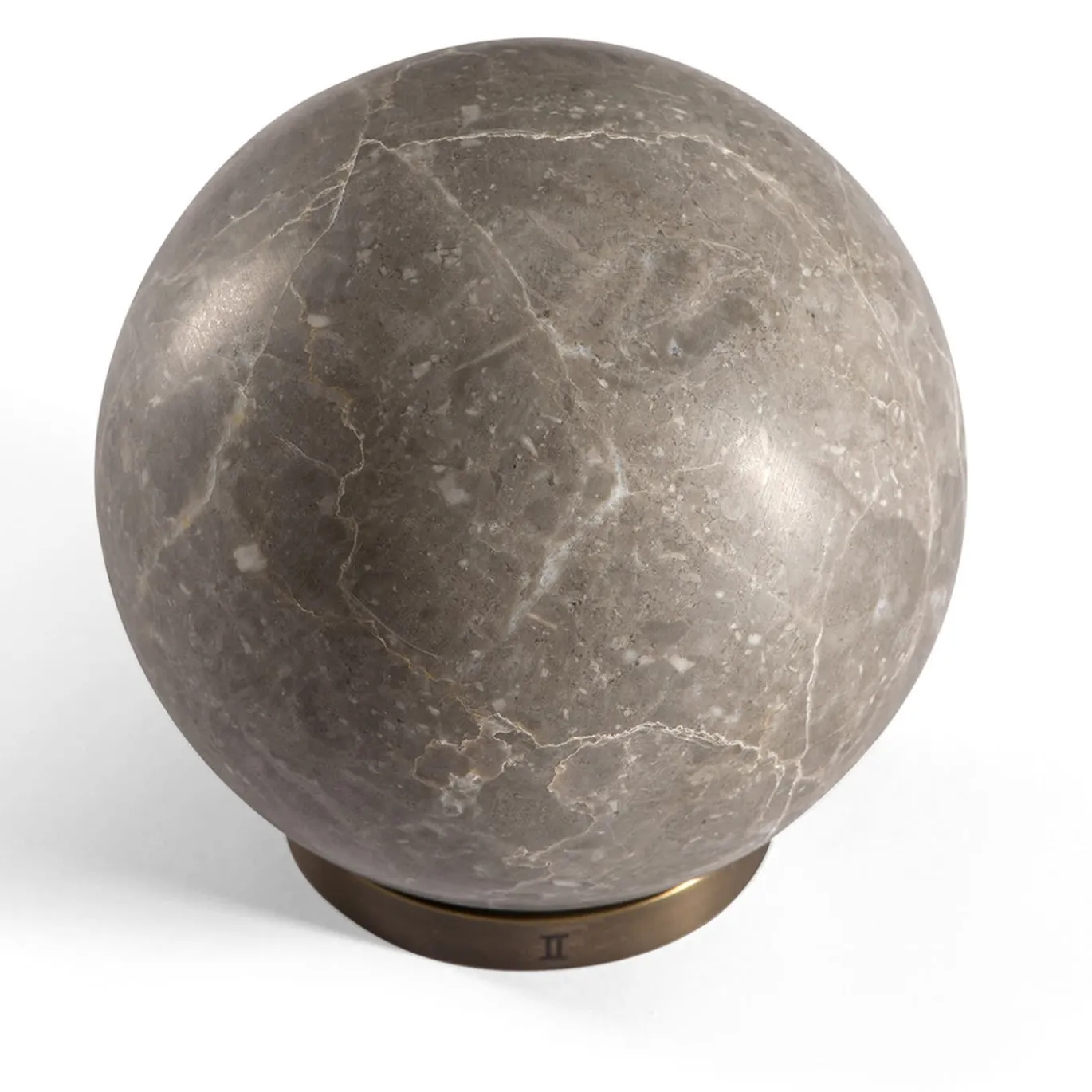 Scultura Fermacarte Gravity Zodiac Gemelli - Mercurio in Marmo Grigio
