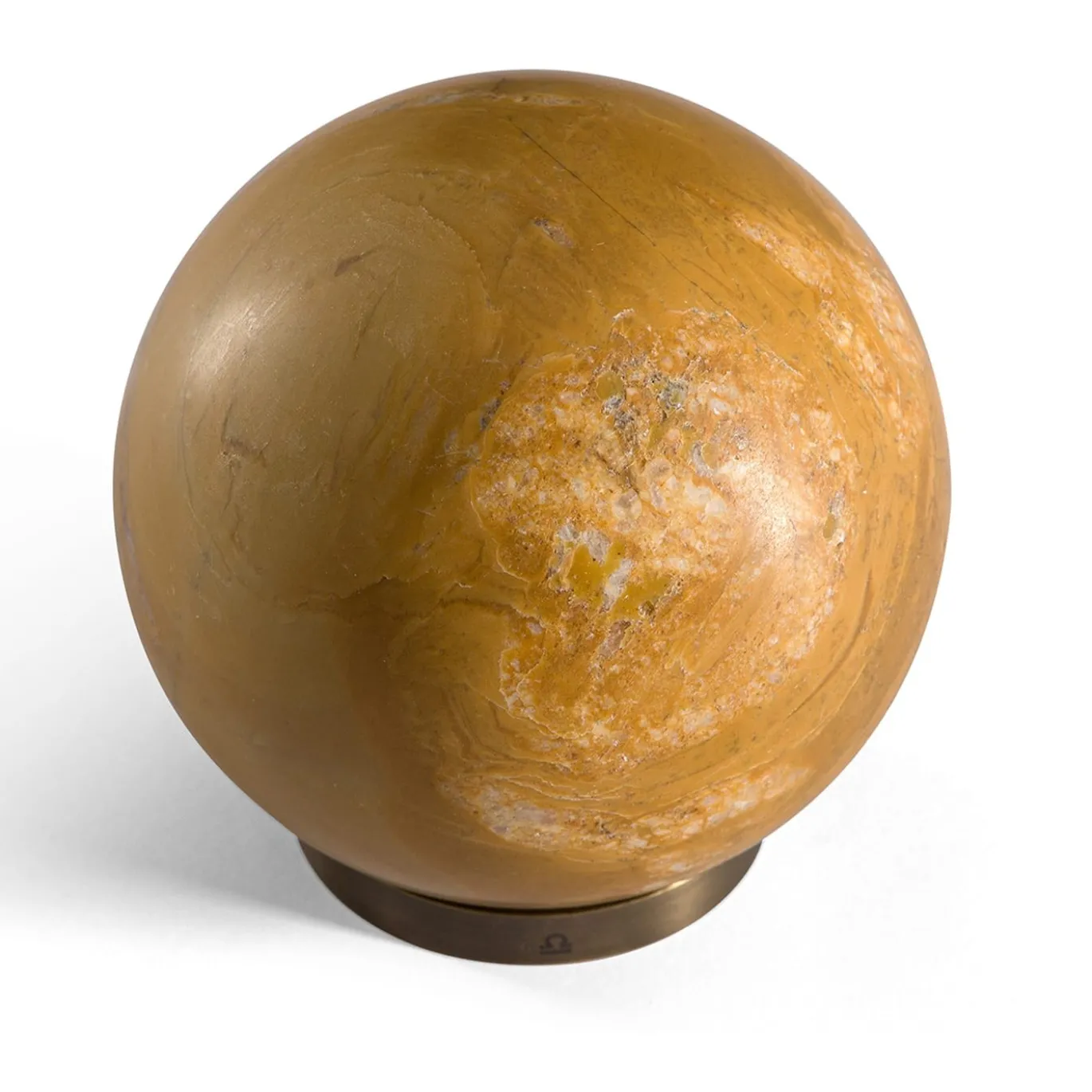 Scultura Fermacarte Gravity Zodiac Bilancia Venere in Marmo Bronzo