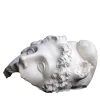 Scultura Frammento di Perseo in Gesso Bianco