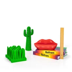 Scultura Guframini Cactus Verde