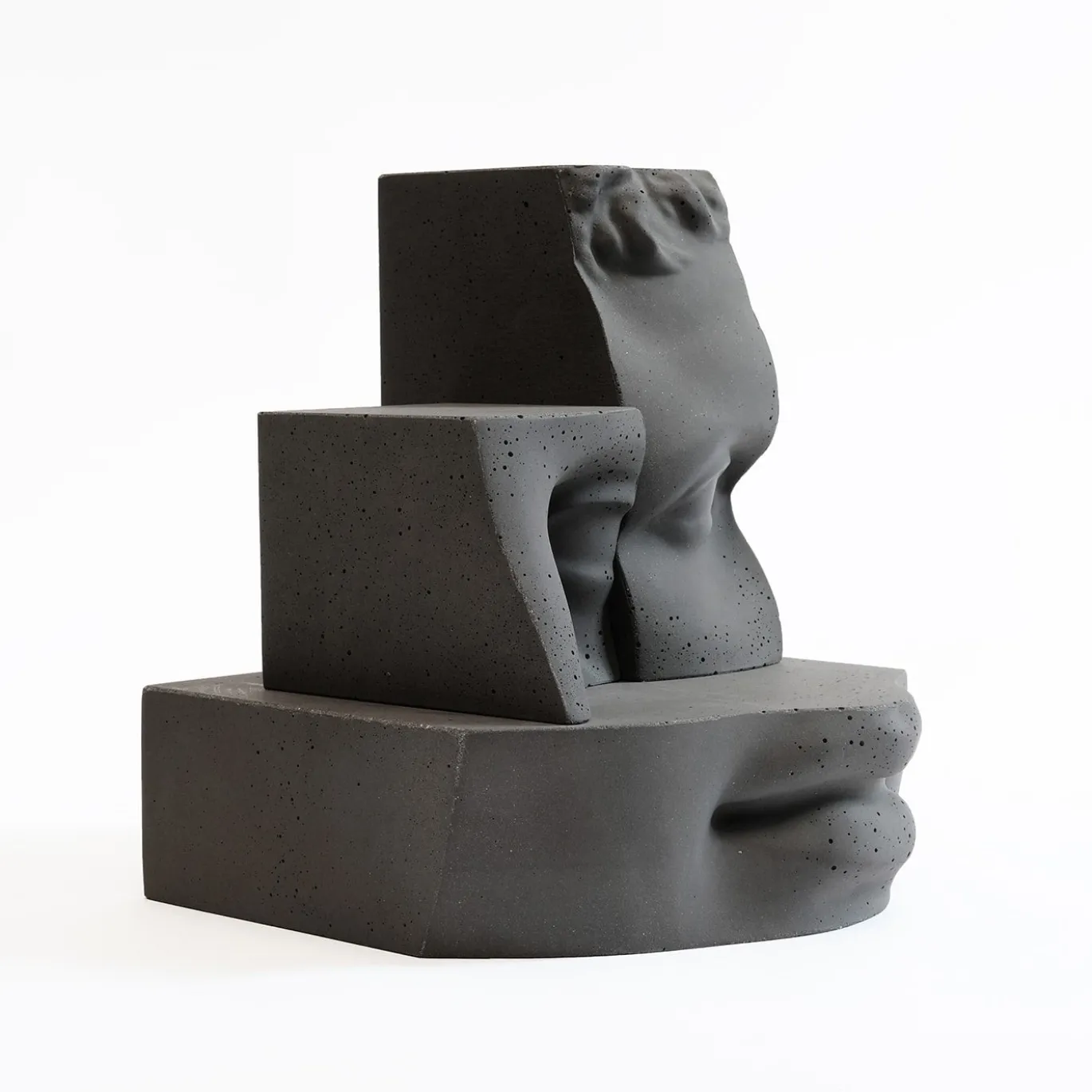 Scultura Hermes nera