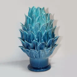 Scultura in ceramica azzurra Galatea