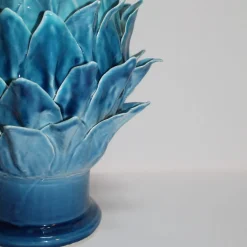Scultura in ceramica azzurra Galatea