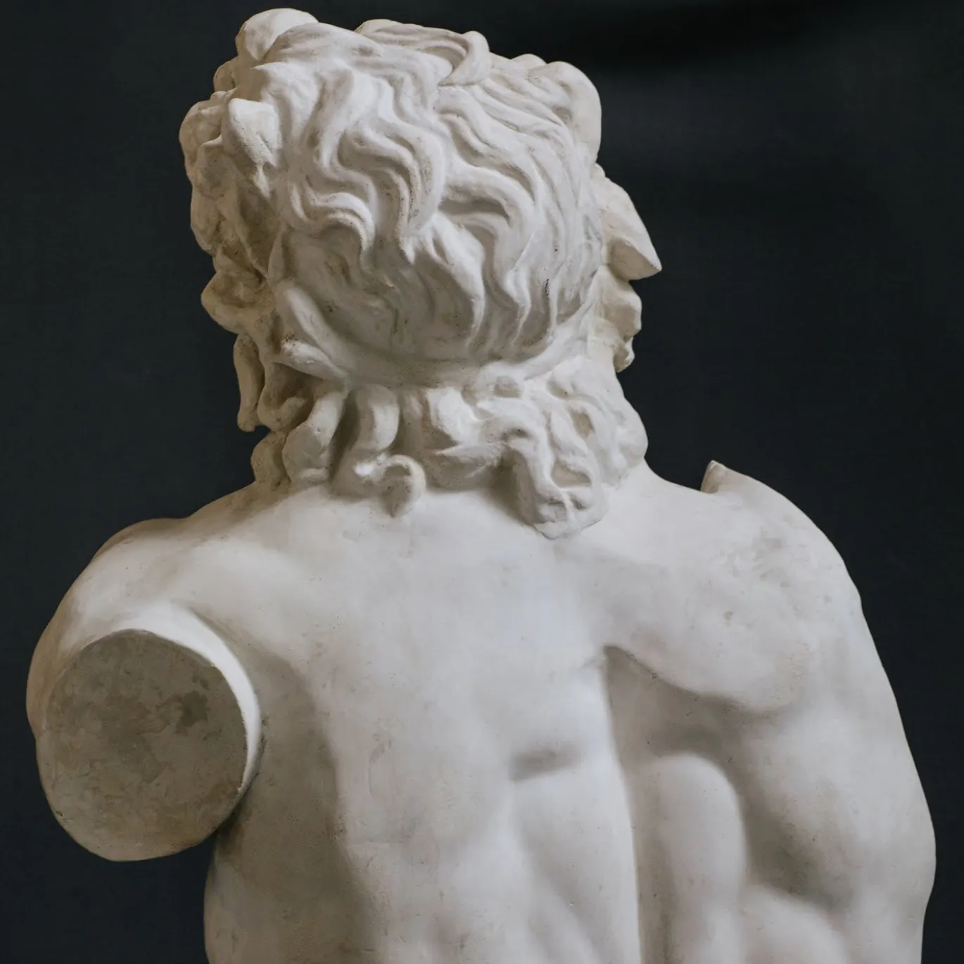 Scultura in gesso di Laocoonte