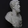 Scultura in gesso di Marco Aurelio