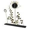 Scultura in ottone Giungla Aurea I