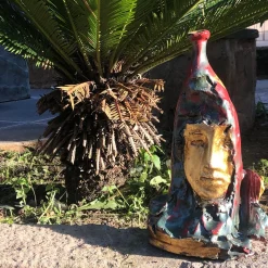 Scultura in policromia Libera L'Amore