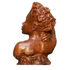 Scultura in terracotta Libera Oggi