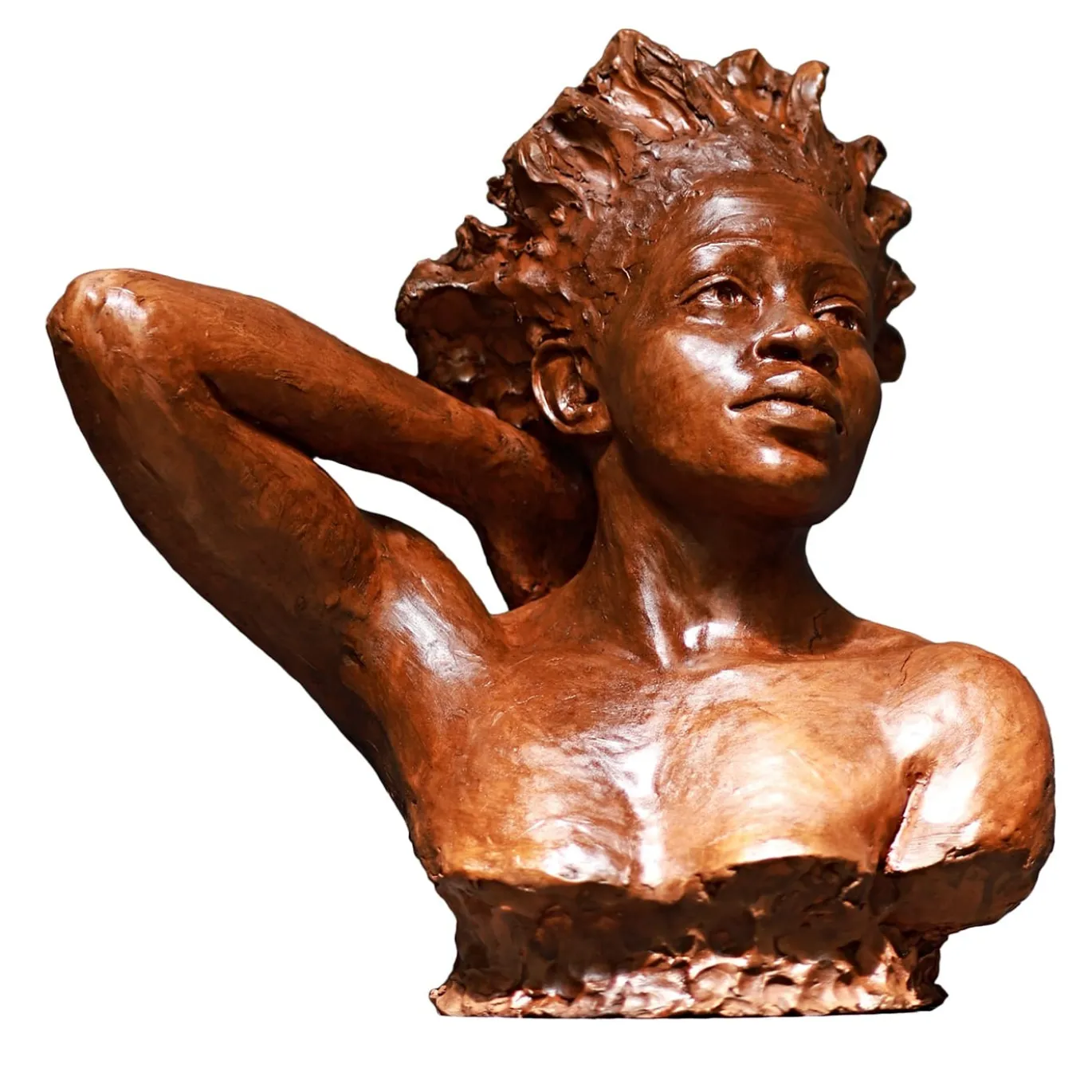Scultura in terracotta Libera Oggi