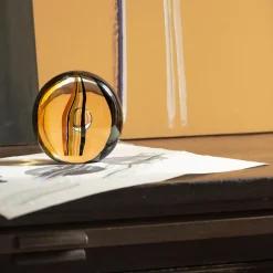 Scultura in vetro Demie Lune
